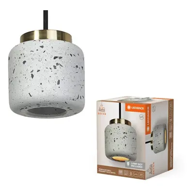 Bílý lustr GU10 5W TERRAZZO BALL PENDANT