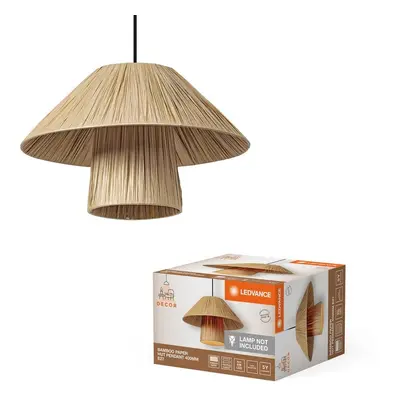 Lustr z bambusového papíru E27 6W HUT PENDANT 400mm