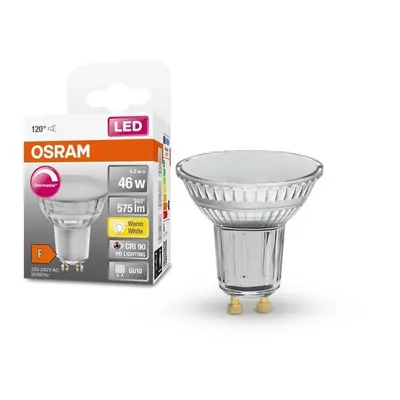 Stmívatelná reflektorová LED bodovka GU10 6 W 2700 K PLUS, teplá bílá