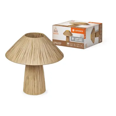 Stolní lampa z bambusového papíru E27 6W HUT TABLE