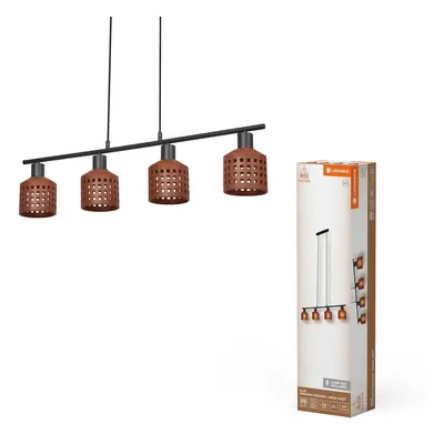 Lustr dekorativní 4x E27 CLAY WINDOWS PENDANT LINEAR