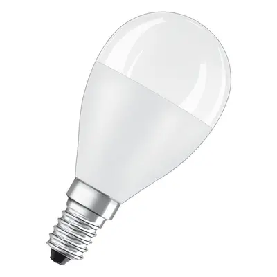 Matná LED žárovka E14 7.5 W CLASSIC P, teplá bílá