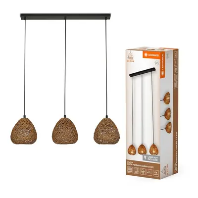 Lustr z papíru dekorativní 3x E27 6W DROP PENDANT LINEAR