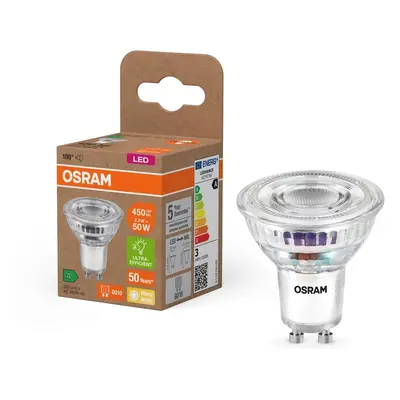 Ultra účínná LED bodovka 2.5W GU10 PAR16, teplá bílá