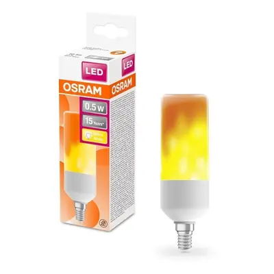 LED žárovka E14 0,5 W STAR STICK, teplá bílá