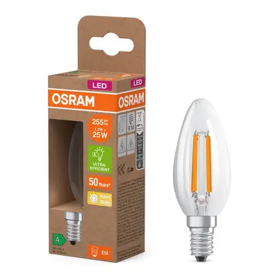 LED žárovka ultra účinná E14 1.2W CLASSIC B, teplá bílá