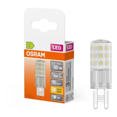 Speciální LED žárovka G9 4.9W PIN, teplá bílá