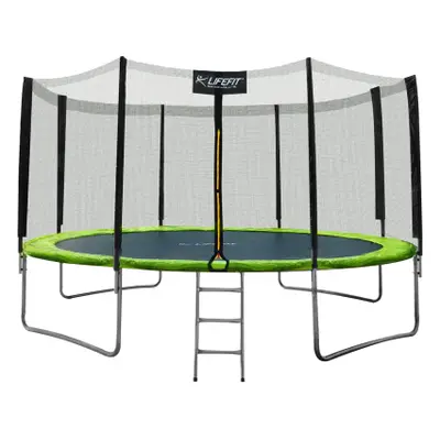 LIFEFIT - Trampolína 14' / 424cm vč.sítě a schůdků