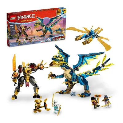 LEGO® NINJAGO® 71796 Živelný drak proti robotovi císařovny