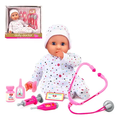 Dolls World - Panenka Dolly doktor 46cm