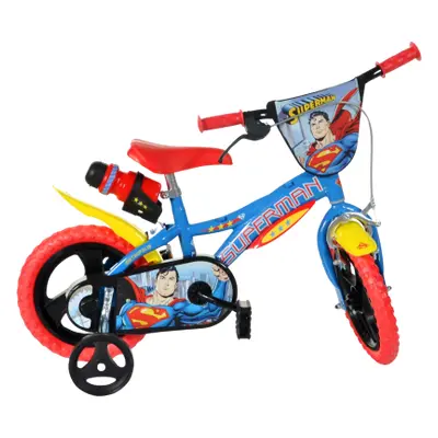 DINO Bikes - Dětské kolo 12" - Superman