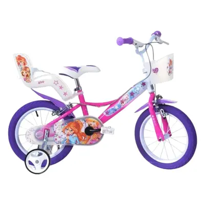 DINO Bikes - Dětské kolo 14" - Winx Club