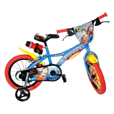 DINO Bikes - Dětské kolo 16" - Superman