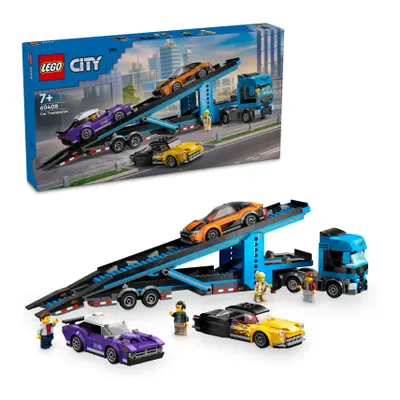 LEGO® City 60408 Kamion pro přepravu aut se sporťáky