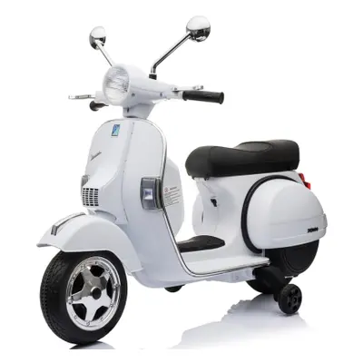 Dětský elektrický skútr Vespa PX150 bílý