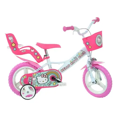 DINO Bikes - Dětské kolo 12" - Hello Kitty 2