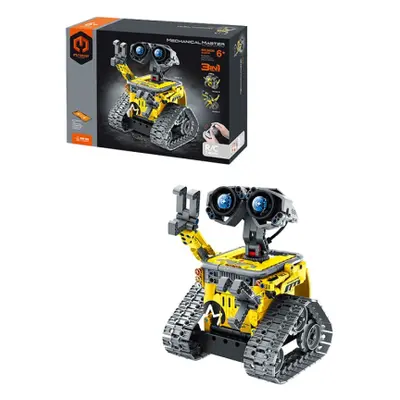 MECHANICAL MASTER - Stavebnice 3v1 R/C Robot & Pásový mechanický dinosaurus 430 ks