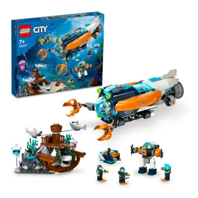 LEGO® City 60379 Hlubinná průzkumná ponorka