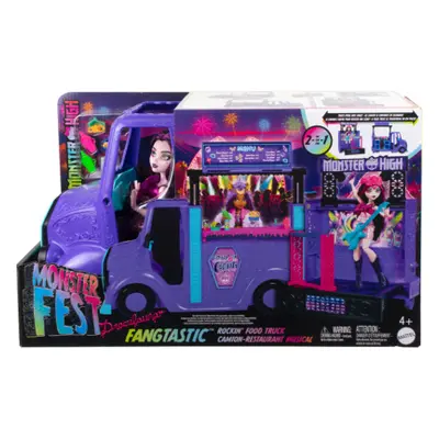 Monster High Monster Fest food truck a Draculaura, 13+ doplňků