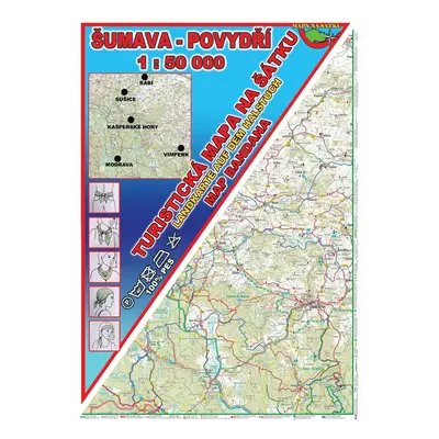 Šumava - Povydří Šátek s mapou