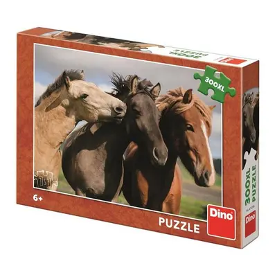 Puzzle 300XL Barevní koně