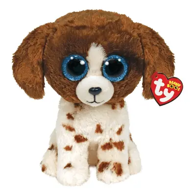 Beanie Boos Muddles hnědo-bílý pes 15 cm