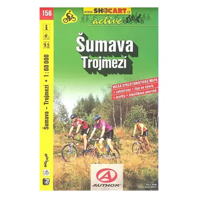 Šumava Trojmezí 1:60 000