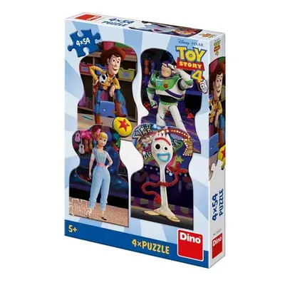 Puzzle 4x54 Toy Story 4 Kamarádi