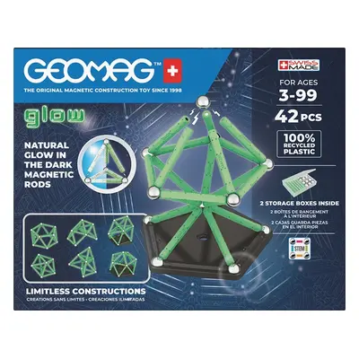 Stavebnice Geomag Glow 42 pcs