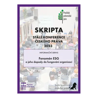 Skripta SKČP Fenomén ESG