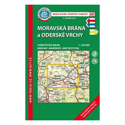 KČT 60 Moravská brána a Oderské vrchy