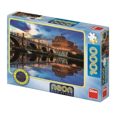 Puzzle 1000 Andělský hrad neon