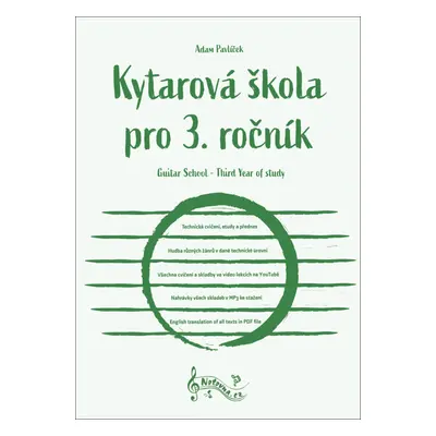 Kytarová škola pro 3. ročník