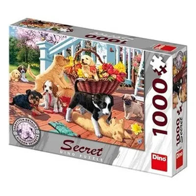 Puzzle 1000 Štěňata secret collection