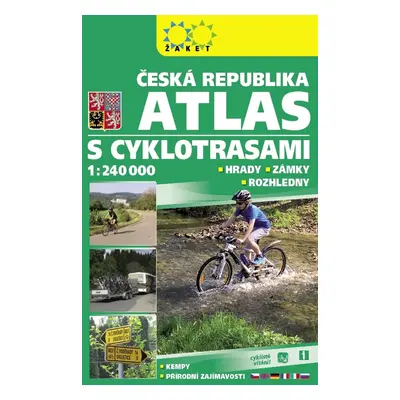 Česká republika Atlas s cyklotrasami