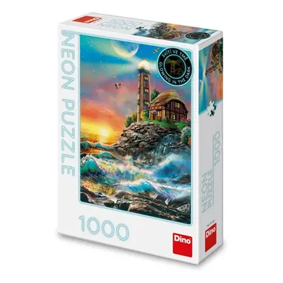 Puzzle 1000 Maják neon