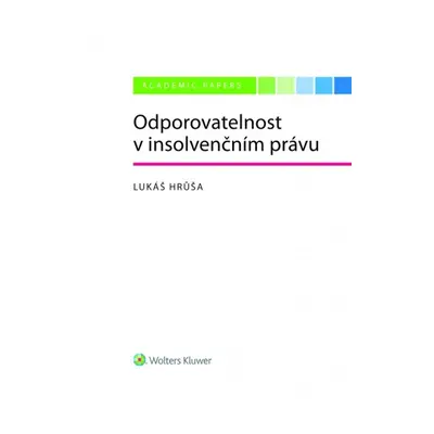 Odporovatelnost v insolvenčním právu