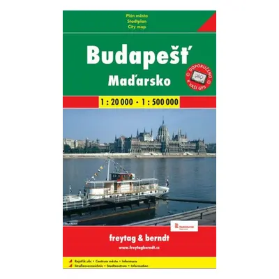 Budapešť + Maďarsko 1:20 000/1:500 000