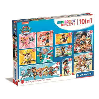 Puzzle Tlapková patrola 10v1