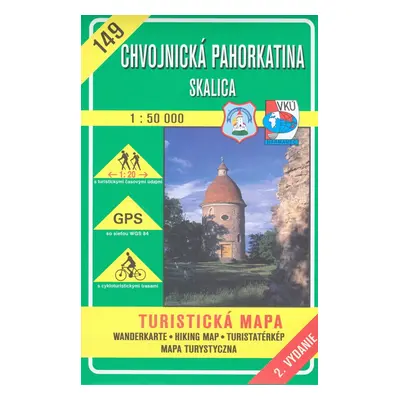 Chvojnícka pahorkatina Skalica 1:50 000