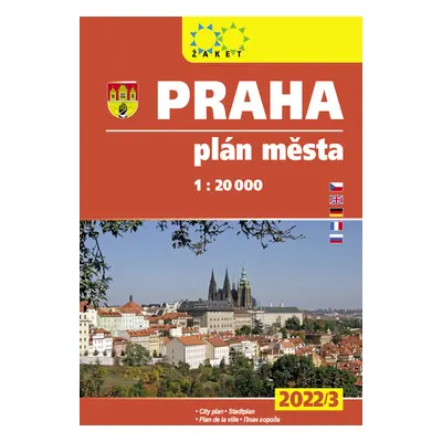 Praha plán města