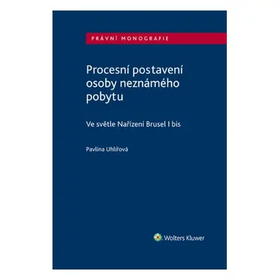 Procesní postavení osoby neznámého pobytu