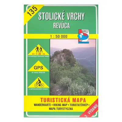 Stolické vrchy Revúca 1:50 000