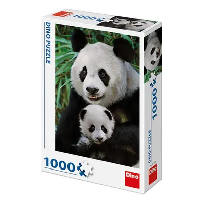 Puzzle 1000 Pandí rodina