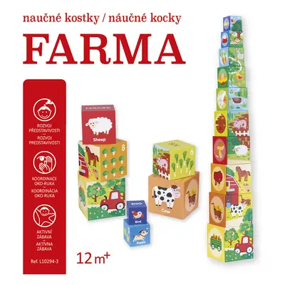 Farma naučné kostky/náučné kocky