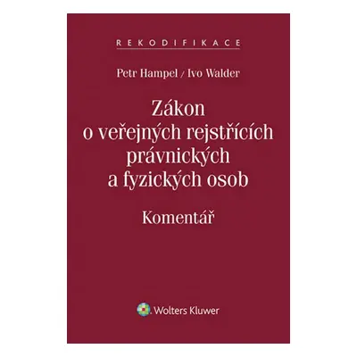 Zákon o veřejných rejstřících právnických a fyzických osob