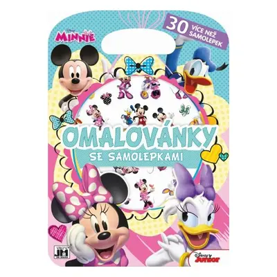 Omalovánky se samolepkami Minnie