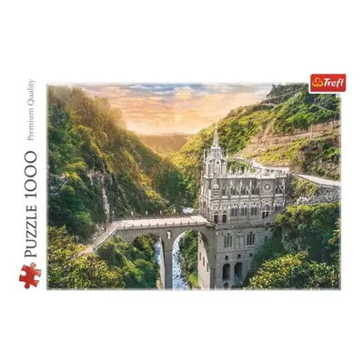 Puzzle Svatyně Las Lajas, Kolumbie 1000 dílků