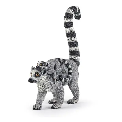 Lemur a mládě