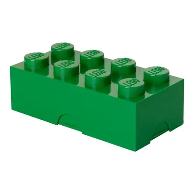 LEGO box na svačinu tmavě zelená